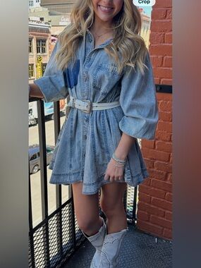 Free People Denim Dress